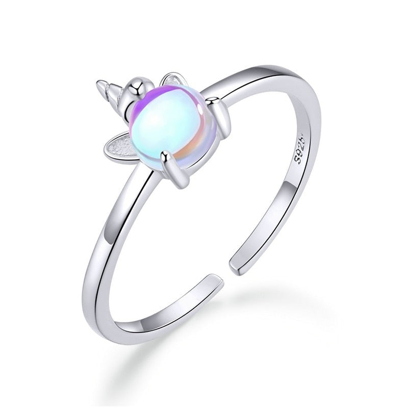 Bee Ring Sterling Silver Opal Ring Bee Gifts for Women Save 