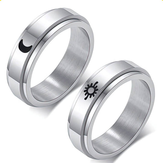 2mm or 4mm .925 Sterling Silver Unisex Rings