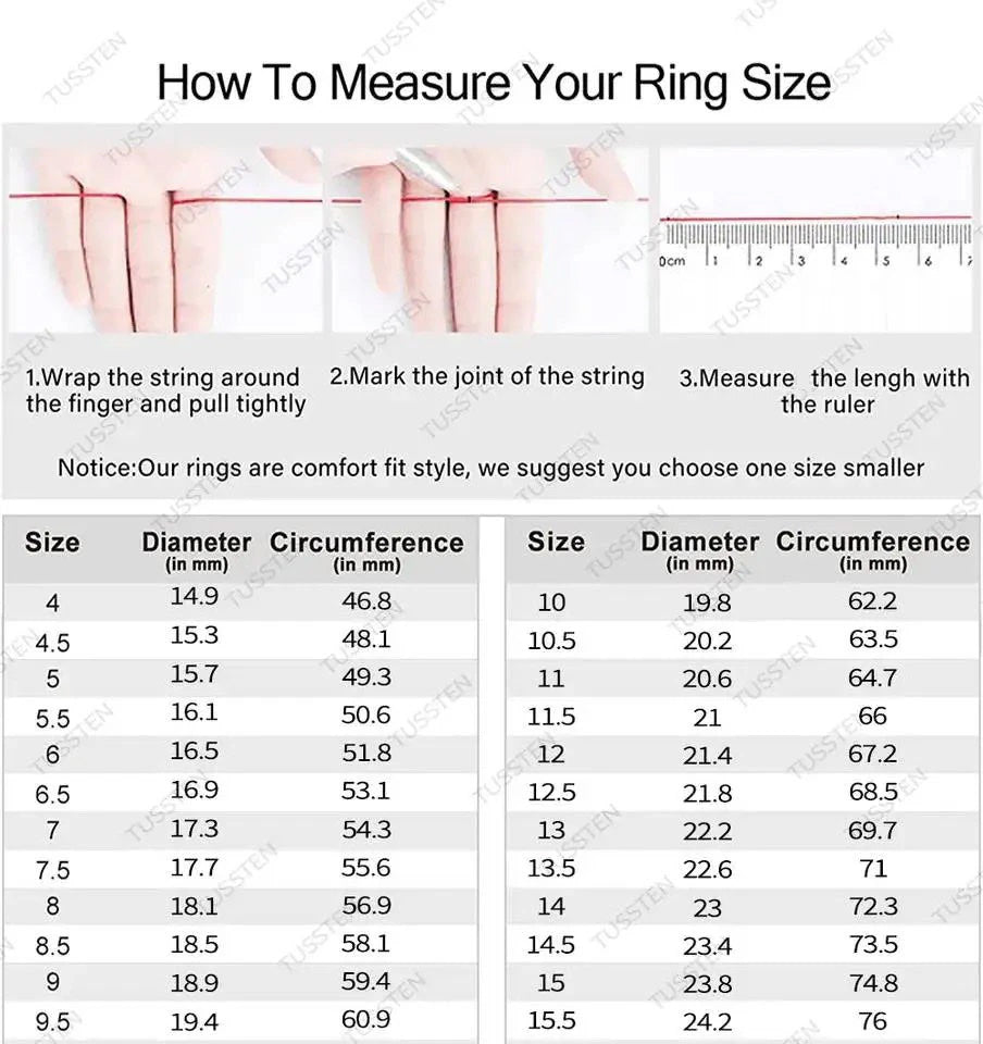 Ring size deals cm to letter