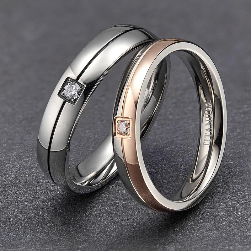 2 Pcs/Set Quality 925 Sterling Silver Wedding Rings Fashion Heart Couple  Rings For Women Men Engagement Wedding Anniversary Accessories Jewellery  Gifts | SHEIN USA