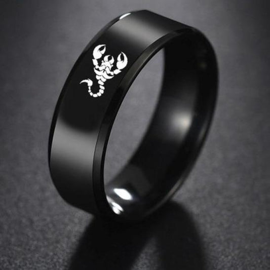 Sagittarius 925 Silver Zodiac Ring, Sterling Silver Men Wedding Ring, Celestial Jewelry, Horoscope Ring, Promise Ring, Gift for Boyfriend