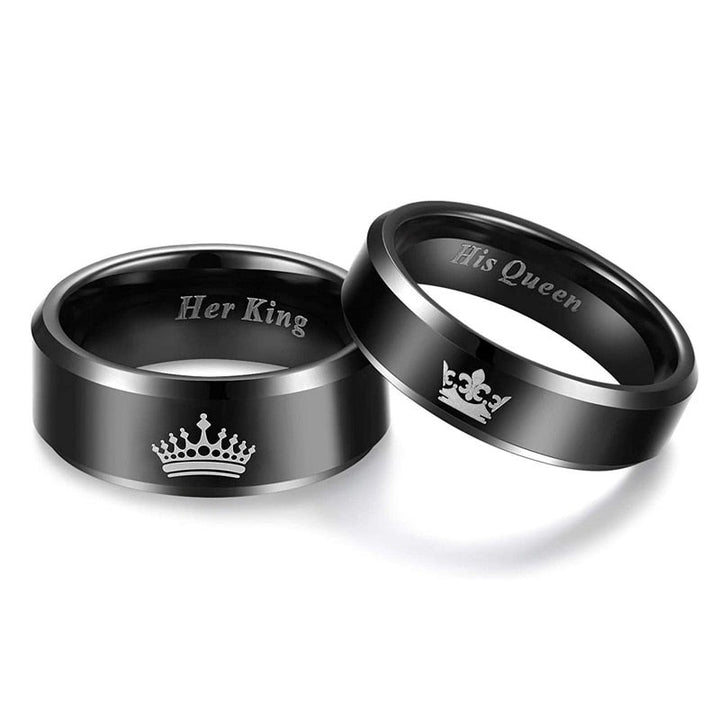 King and Queen Promise Rings