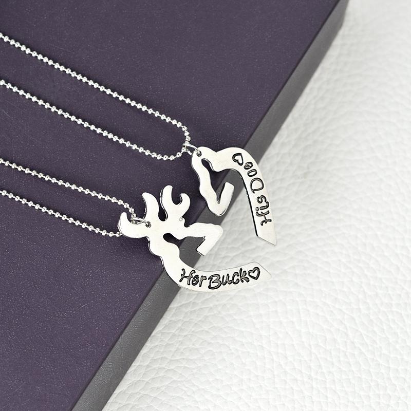 K & Q Couple Puzzle Necklaces His Hers Crown Engraved Pendant Gifts –  GardeniaJewel