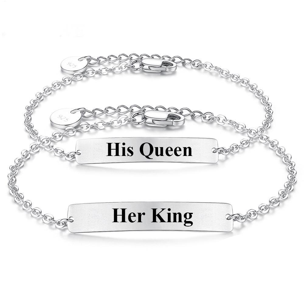 Silver Magnetic Couple Casual Wear Bracelet, Size: 18inch at Rs 50/piece in  New Delhi