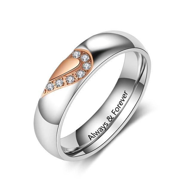 Heart promise rings for couples | My Couple Goal