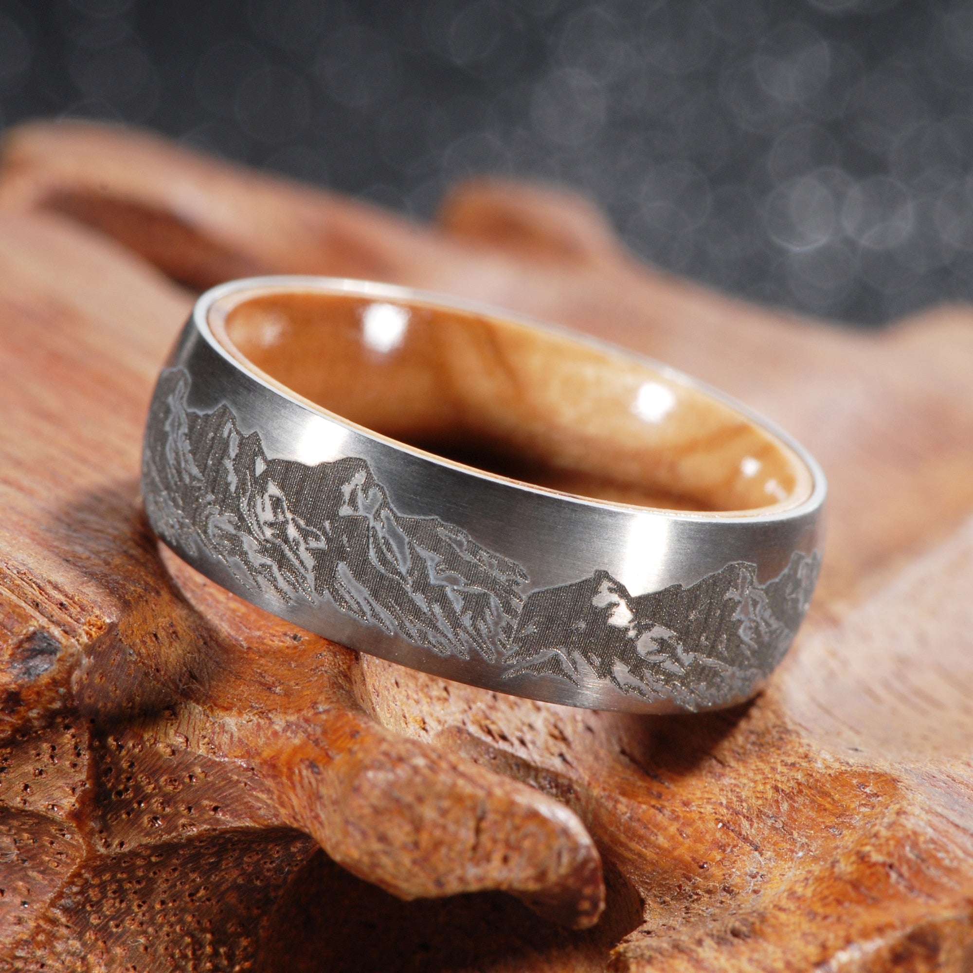 Mountain Titanium store Ring