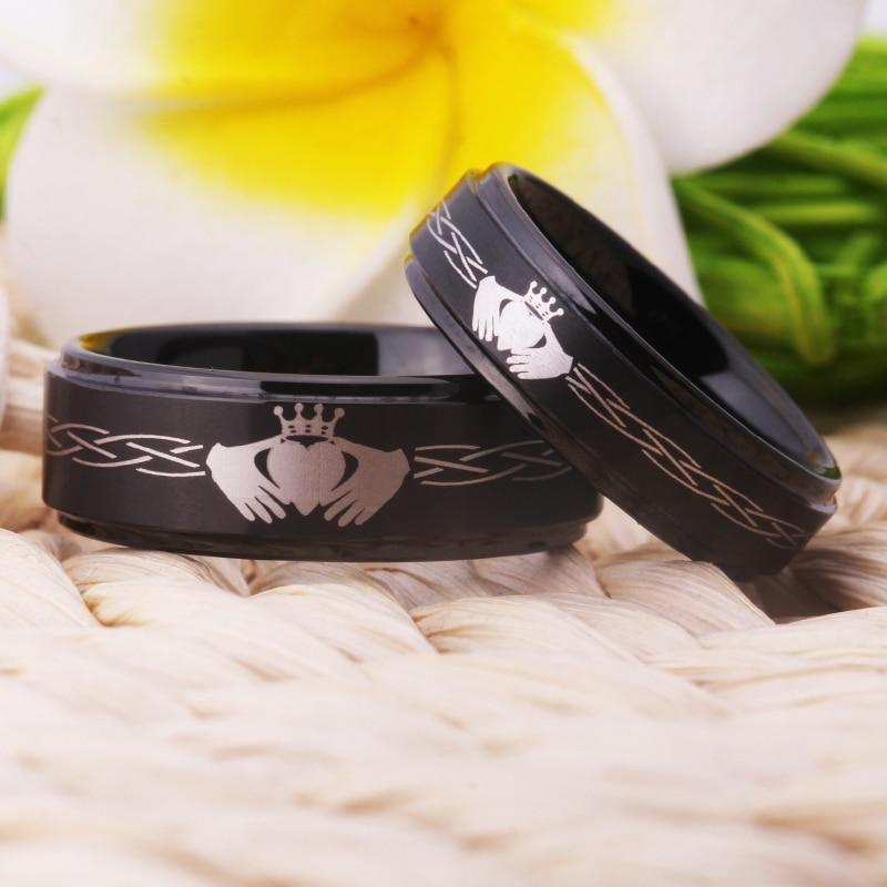 Traditional irish claddagh on sale ring